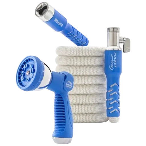 100 ft. Pocket Hose Expandable Marine Garden Hose