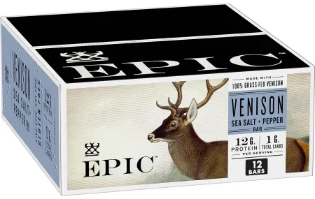 12-Count 1.3oz EPIC Protein Bars