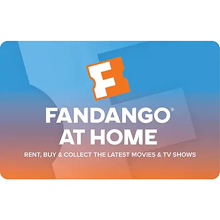 $100 Fandango At Home eGift Card (Digital Delivery)
