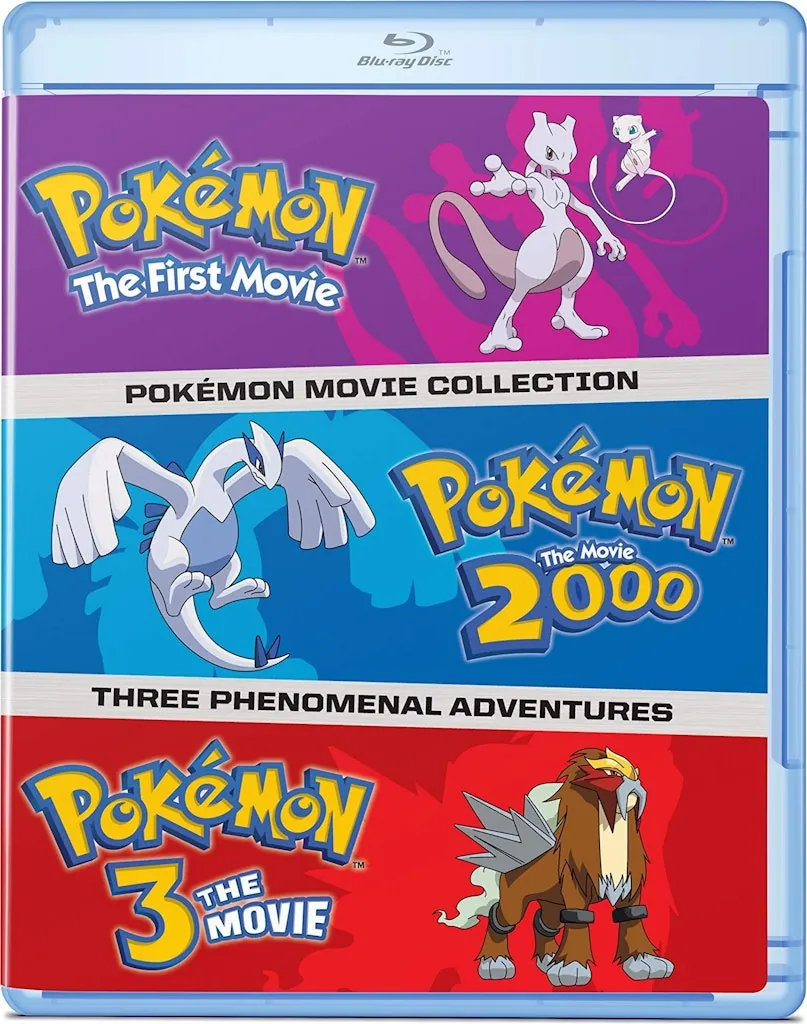 Pokemon: The Movies 1-3 Collection on Blu-ray