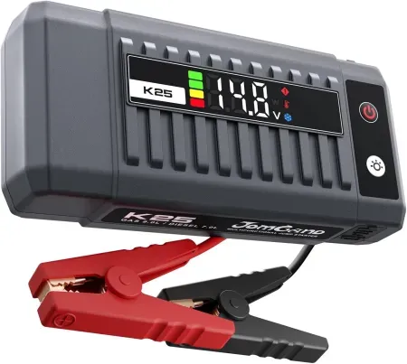 JOMGAND K25 3750A 12V Portable Jump Starter for 9.0L Gas & 7.0L Diesel