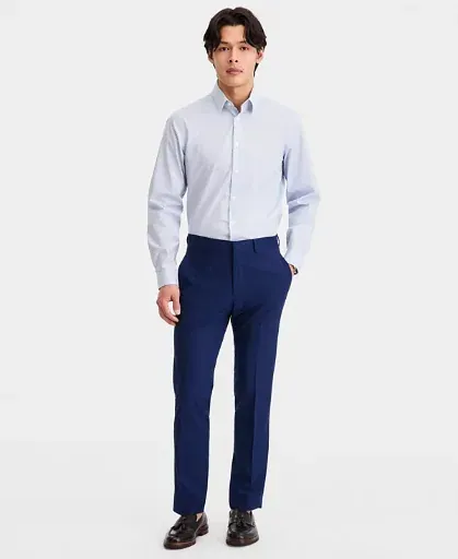 Kenneth Cole Reaction Men's Techni-Cole Slim-Fit Suit Pants
