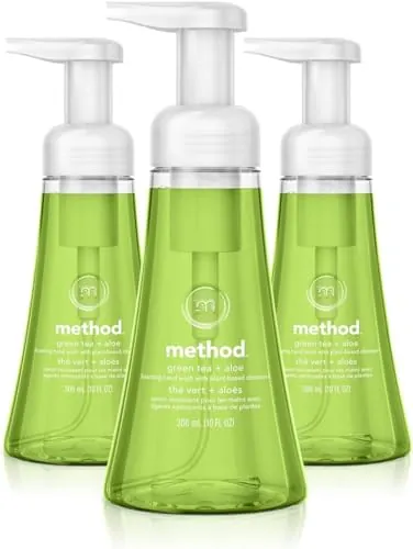 3-Pack 10-Oz Method Foaming Hand Soap (Green Tea + Aloe)