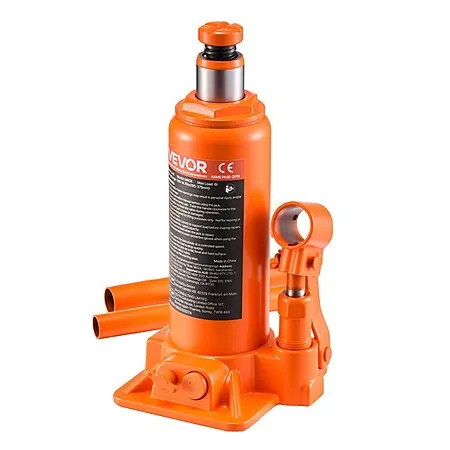 6-Ton Vevor MR06 Hydraulic Bottle Jack w/ 7.7"-14.8" Lift Range