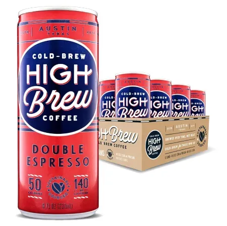 12-Pack 8oz High Brew Coffee 8oz High Brew Cold Brew Coffee