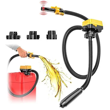 Ecarke Cordless 3.2 GPM Fuel Transfer Pump (DeWalt 20V & Milwaukee 18V Comp.)