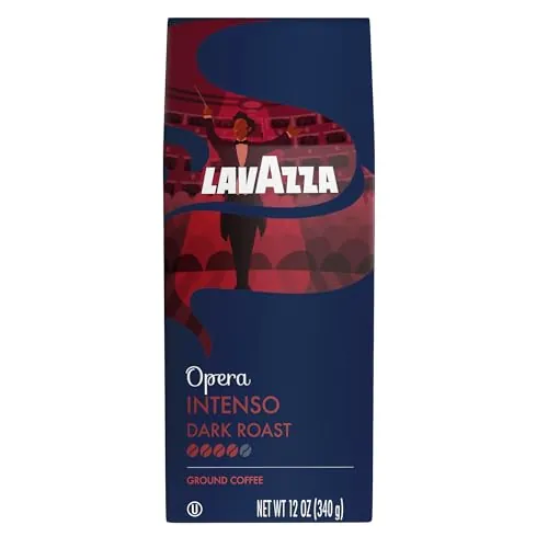 Lavazza Opera Intenso Ground Coffee 12oz Bag