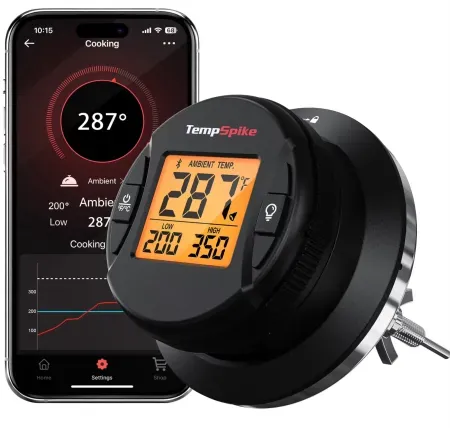 TempSpike Grill Gauge Wireless Bluetooth Grill Thermometer