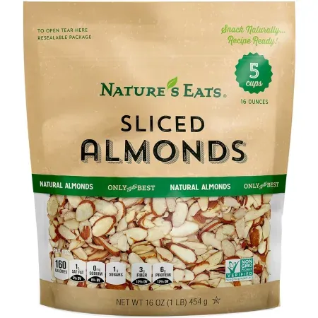 16oz Nature’s Eats Natural Sliced Almonds