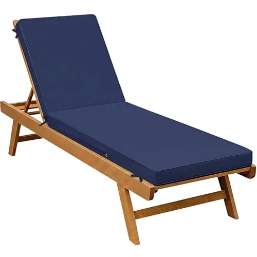 Fabuday Chaise Lounge Chair Cushions 72 x 21 x 3 Inch