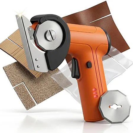 Pexucalm 3/8" Cordless 2600mAh Electric Cardboard Cutter