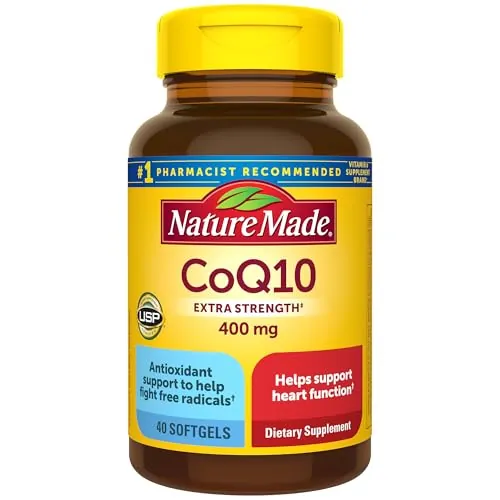 Nature Made CoQ10 400mg Softgels, 40 Count