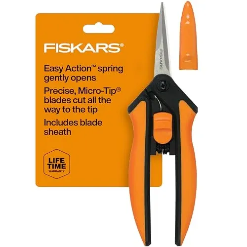 Fiskars 6" Micro-Tip Pruning Scissors