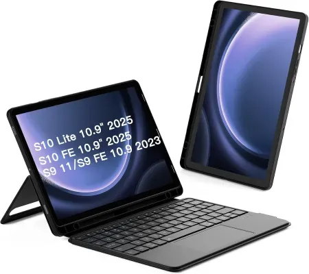 Inateck for Galaxy Tab S10 S9 Magnetic Detachable Bluetooth Keyboard