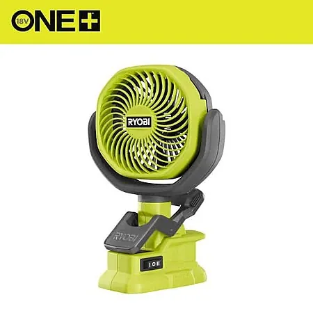 Select Areas: Ryobi ONE+ 18V Cordless 4" Clamp Fan (Tool Only)