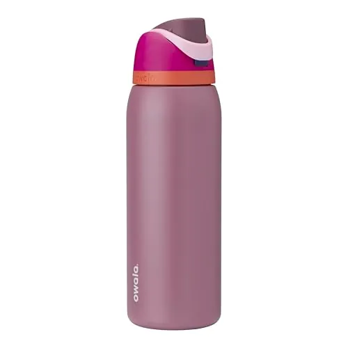 Owala FreeSip Stainless Steel Water Bottle 40 oz in Crown Jewel
