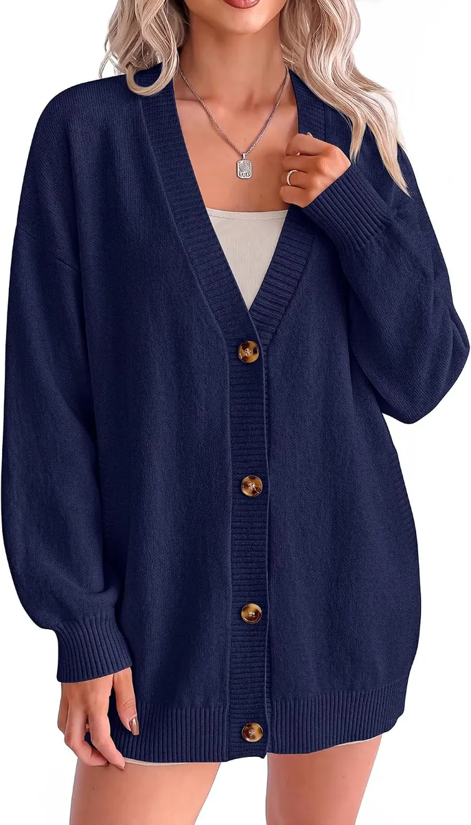 BTFBM Oversized Cardigan Sweater