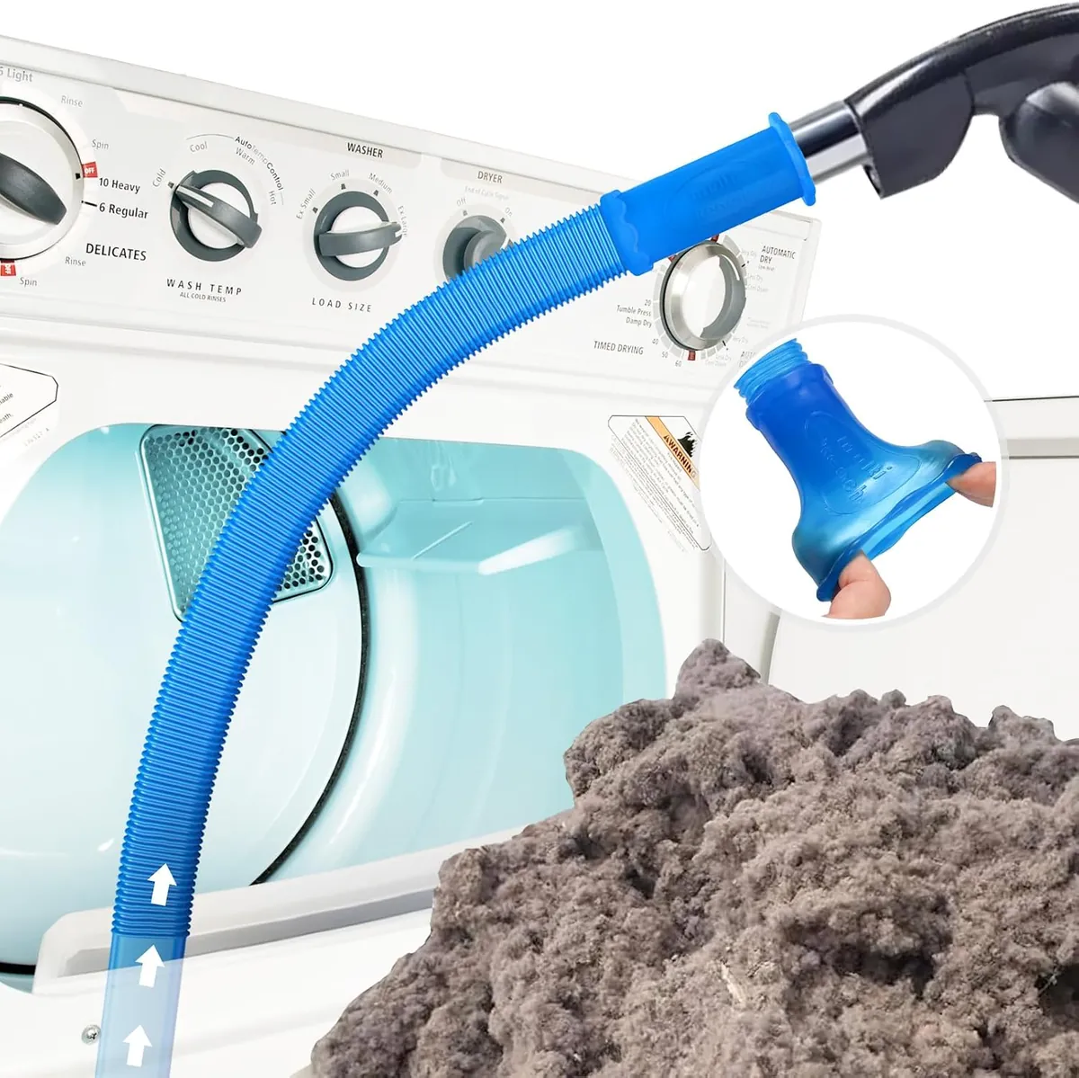 Sealegend Dryer Vent Cleaner Vacuum Hose Attachment