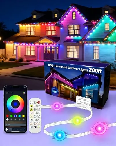Oneup 200' Permanent Outdoor Lights