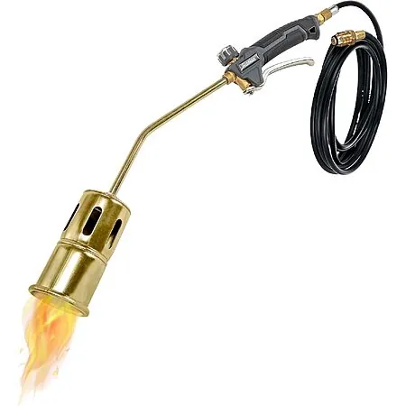 Ivation 320,000 BTU Adjustable Flame Propane Torch Weed Burner w/ 12' Long Hose
