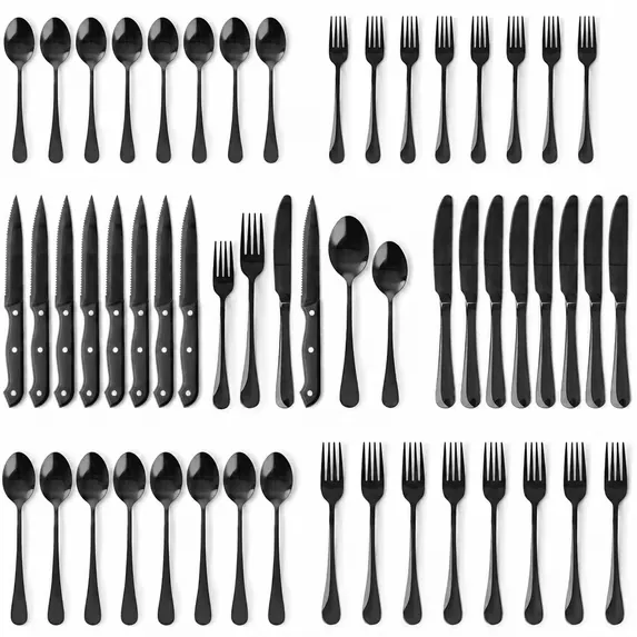 NULAS 48-Piece Silverware Set