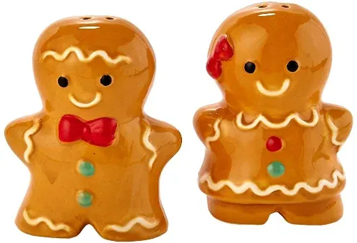 Godinger Gingerbread Salt & Pepper Shaker