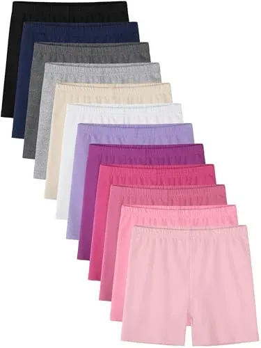 Tuliara 12 Pack Girls Bike Shorts