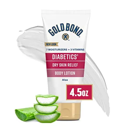 4.5oz Gold Bond Diabetic Body Lotion for Dry Skin Relief