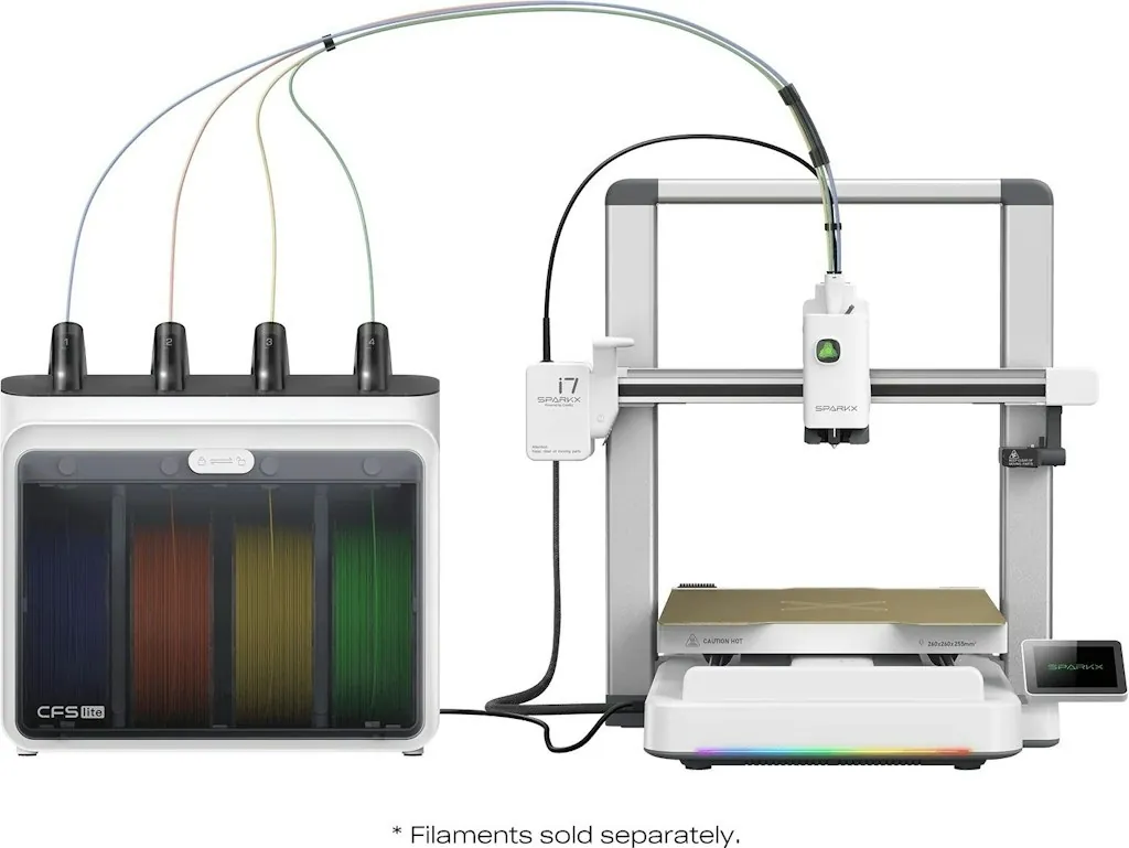 Open-box Creality SPARKX i7 Nano Combo 3D Printer