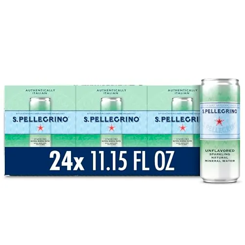 SANPELLEGRINO Unflavored Sparkling Water 24-Pack