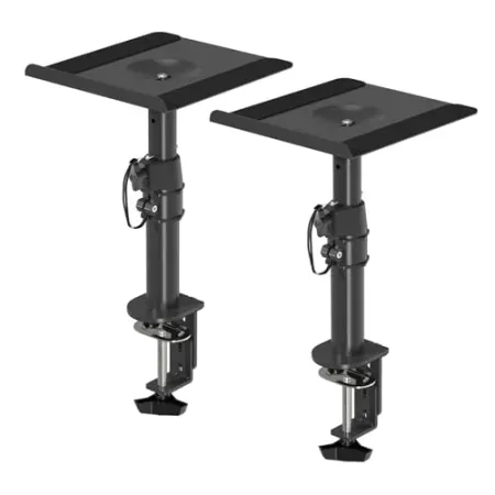 Suptek Clamp-on Speaker Stand Desk Mount (Pair)
