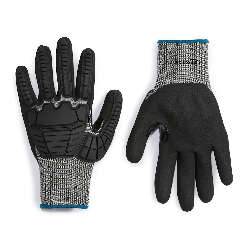 Amazon Basics Impact Protection Work Gloves (M only)