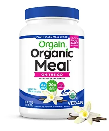 2.01lbs Orgain Vegan Protein Meal Replacement Powder