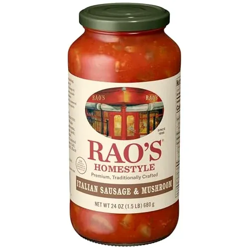 Rao's Homemade Sausage and Mushroom Sauce, 24 oz