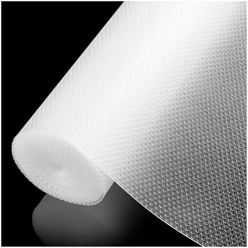 ALIUNI 12" x 240" Clear 100% EVA Shelf Liner
