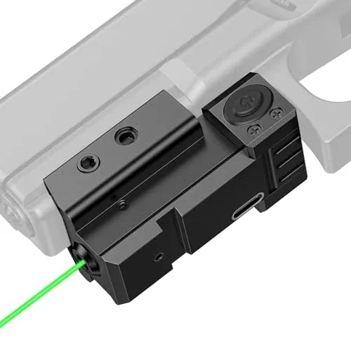 EZshoot USB Rechargeable Red Green Laser Sight