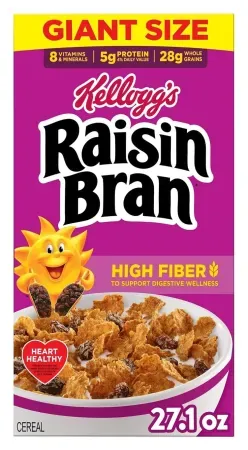 27.1oz Kellogg's Raisin Bran Original Giant Size Breakfast Cereal