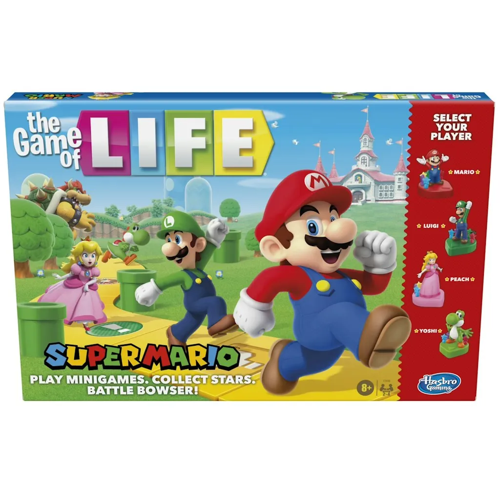 Hasbro The Game of Life: Super Mario Edition Board Game