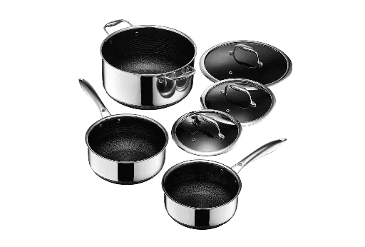 HexClad 6-Piece Pot Set