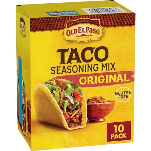 Old El Paso Original Taco Seasoning Mix, Gluten Free, 10 Pack, 10 oz