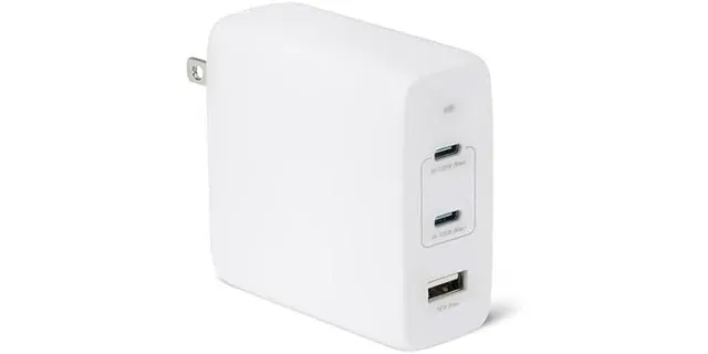 Amazon Basics 120W Fast Charging USB-C Nano GaN Wall Charger