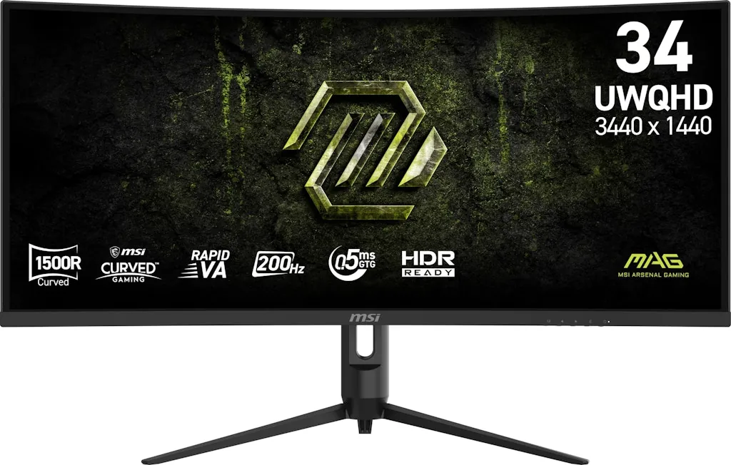 msi MAG 342CQRF E20 34" Curved Monitor