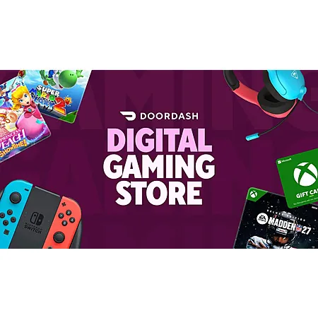 DoorDash: Spend $50+ on Digital Video Games, Get