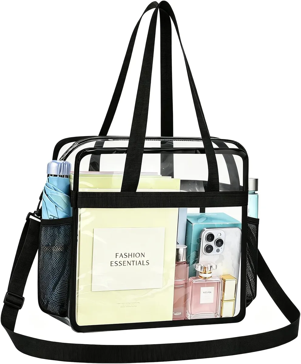 Clear Tote Bag 12x6x12