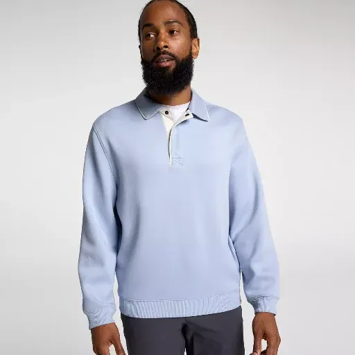 VRST Men's Pinnacle Rugby Sweatshirt Grey