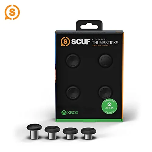 4-Pack SCUF Elite Series 2 Thumbsticks for Xbox Elite Series 2 (Black)