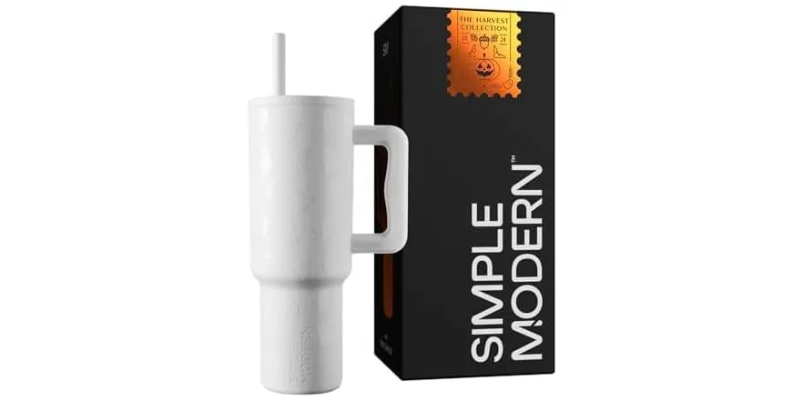 Simple Modern 40oz Leak-Proof Ceramic Lined Tumbler with Handle