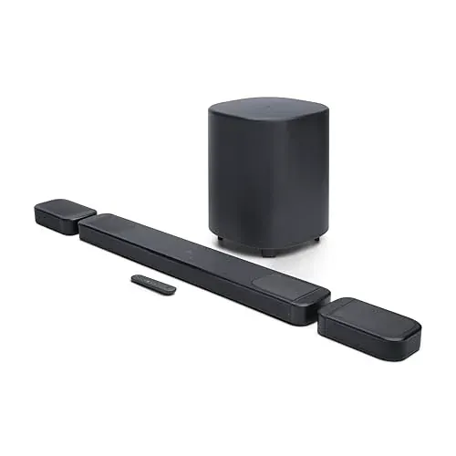 JBL Bar 1000MK2 7.1.4 Channel Soundbar System with Detachable Surround Speakers