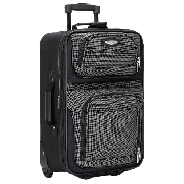 Travel Select Amsterdam Softside Expandable Carry-on Luggage w/ Rolling Wheels