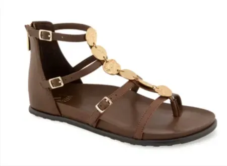 Rebecca Minkoff Women's Hadley Strappy Up the Foot Sandal